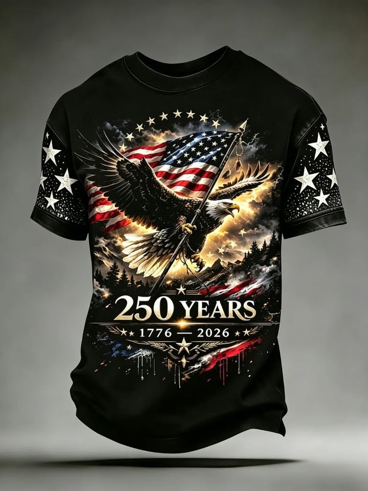 Eagle USA Flag Shirt 250 Years Of Freedom Clothing Gift For Independence Day – Blissandwear